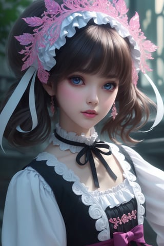 (masterpiece, top quality, best quality, official art, beautiful and aesthetic:1.2), (alluring_lolita_girl), extreme detailed, (fractal art:1.3), colorful, highest detailed, zoom_out, perfect eyes, random hairstyle