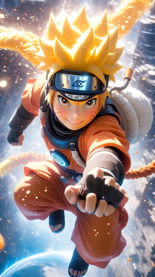 create a cute 12 year Naruto uzumaki astronaut dancing with dress made of space, splashed, drips, subsurface scattering, translucent, 100mm,Movie , floting in space,Still,detailmaster2,Film Still,make_3d,aesthetic portrait, from Naruto anime, naruto , Naruto uzumaki astronaut, full astronaut shut, astronaut uniform, Naruto style astronaut, a gorilla holding a baseball bat on a city street, wukong, moon bear samurai, stylized urban fantasy artwork, sun wukong, monkey king, 2. 5 d cgi anime fantasy artwork, cgsociety 9, riot games concept art, league of legends splash art, league of legends character art, league of legends art, urban samurai, street samurai 