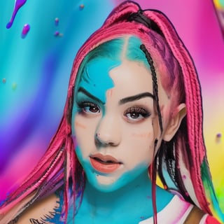 ppctb Splash art, Fortnite style, portrait poster, (whitebackground)), splash style of coloful paint, contour,hyperdetailed intricately detailed, unreal engine,fantastical, intricate detail, splash screen, complementary colors, fantasy concept art, 8k resolution, deviantartmasterpiece, oil painting, heavy strokes, paint dripping,splash arts