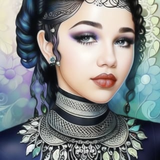 mehkadon , Anna Dittmann style portrait