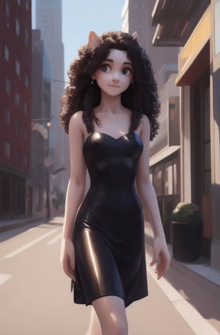 New York City,street,
20 yo, 1 girl, beautiful korean girl,walking,happy smile,
wearing sexy tight dress,black simple dress(strap),shoulder bag,solo, {beautiful and detailed eyes}, dark eyes, calm expression, delicate facial features, ((model pose)), Glamor body type, (dark hair:1.2),hair_past_waist,curly hair,very long hair,simple tiny earrings, flim grain, realhands, masterpiece, Best Quality, 16k, photorealistic, ultra-detailed, finely detailed, high resolution, perfect dynamic composition, beautiful detailed eyes, eye smile, ((nervous and embarrassed)), sharp-focus, full_body, cowboy_shot,