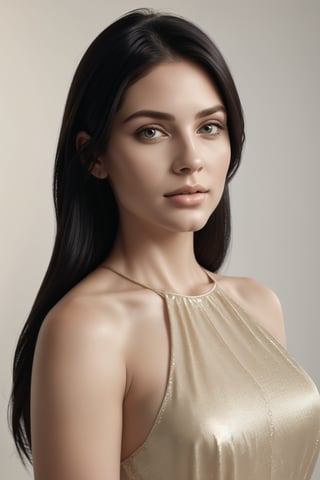 woman. beautiful detailed face, black hair, pale skin, light skin, realistic skin, detailed fabric texture, detailed hair texture, perfect proportion, accurate, anatomically correct, highly detailed skin and face texture, modern, photorealistic, perfect face, hyper realism, mega realism, high quality,REALISTIC,Ayuquh