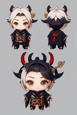 genshin chibi emote ,High detailed 