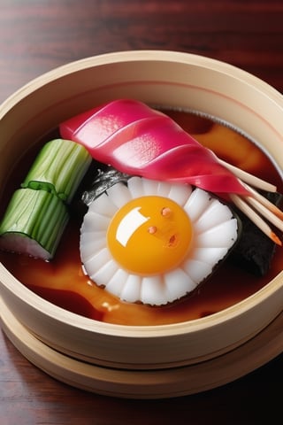 Delicious looking japan food,photorealistic