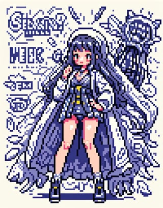 girl sexy,Pixel art,Pixel world