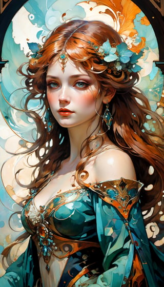 Carne Griffiths, Michael Garmash, Frank Frazetta, Castle Background, Jean Baptiste Monge, Victo Ngai, Detailed, Vibrant, Sharp Focus, Character Design, Wlop, Artgerm, Kuvshinov, Character Design, Unreal Engine, Pixar, Shiny Aura, TXAA, 32k, Fanbox, Highly Detailed, Dynamic Pose, Intricate Motifs, Organic Tracery, Perfect Composition, Warm Dreamy Tones, Digital Painting, Artstation, Smooth, Sharp Focus, Illustration, Award Winning Style And Composition ))), Line, By Alphonse Mucha, Surface, By Karol Bak, Color Grading, By Lee Man Fong, Hydrodipped, Glaze