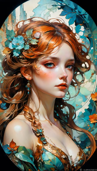 Carne Griffiths, Michael Garmash, Frank Frazetta, Castle Background, Jean Baptiste Monge, Victo Ngai, Detailed, Vibrant, Sharp Focus, Character Design, Wlop, Artgerm, Kuvshinov, Character Design, Unreal Engine, Pixar, Shiny Aura, TXAA, 32k, Fanbox, Highly Detailed, Dynamic Pose, Intricate Motifs, Organic Tracery, Perfect Composition, Warm Dreamy Tones, Digital Painting, Artstation, Smooth, Sharp Focus, Illustration, Award Winning Style And Composition ))), Line, By Alphonse Mucha, Surface, By Karol Bak, Color Grading, By Lee Man Fong, Hydrodipped, Glaze