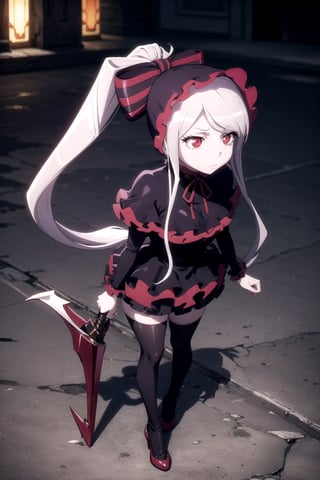 //Quality,
masterpiece, best quality
,//Character,
1girl, solo
,//Fashion,
,//Background,
white_background
,//Others,
,shalltear bloodfallen, frilled dress, gothic, bonnet, hair bow, full_body