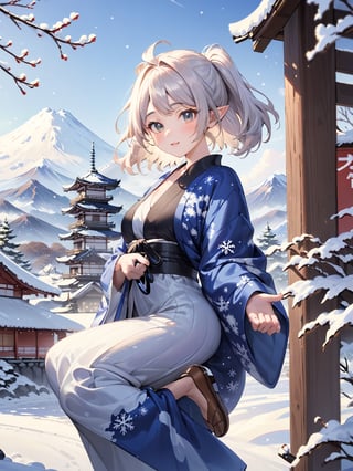 //Quality,
photo r3al, detailmaster2, masterpiece, photorealistic, 8k, 8k UHD, best quality, ultra realistic, ultra detailed, hyperdetailed photography, real photo
,//Character,
1girl, solo, cowboy_shot, looking_at_viewer
,//Fashion,
kimono
,//Background,
mount fuji, outdoors, winter, snow
,//Others,
happy new year, dragon