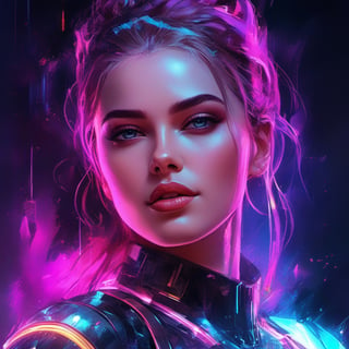 Neon Girl android, artificial intelligence,
RTX, 8k, HDR, best quality, cinematic film story, (masterpiece), Anna Razumovskaya, Casey Baugh, Antonio Mora, Aminola Rezai, Giovanni Boldini, art, realistic art, digital illustration, portrait, bright rich colors, Digital art, watercolor, oil paints, alcohol inks,
