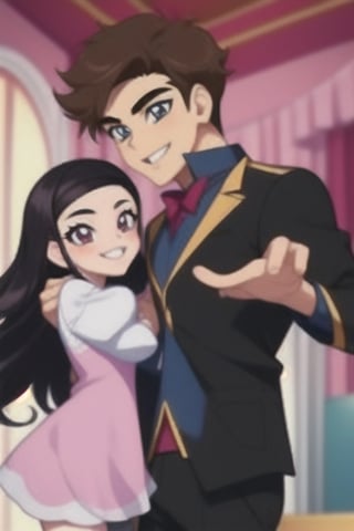 1-boy and girl, LoliRock, couple, happy