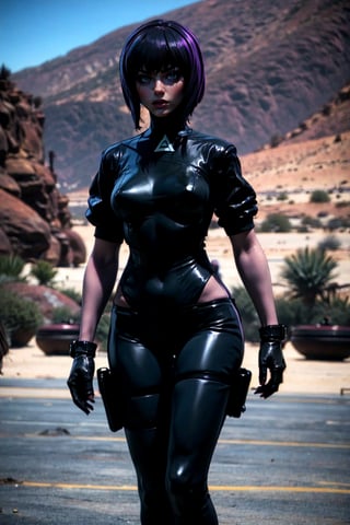 medium sized breasts, 
thin very tall mature Woman. Oval face. 
black latex outfit
hourglass body shape,xxmixgirl,black gloves
motoko kusanagi