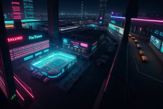 Enter a futuristic world of neon lights and floating cities, where the hum of technology lulls you into a peaceful sleep