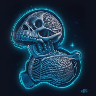 (delightful anatomy), (gloomy illumination, insane, stunning, dramatic, completed artwork, HQ), (Apterus anatomy, Dan mumford style), twisted and bent floral patterns, hieroglyph, glitch art, neon, floral patterns, hieroglyph, glitch art, face symmetry, masterpiece, award - winning, sharp focus, intricate concept art, ambient lighting, artstation, pixiv, (astronaut), cosmic, galaxy, moon, UHD, HDR, 16k Model: jim EIDOMODE version10,pencil sketch,detailmaster2