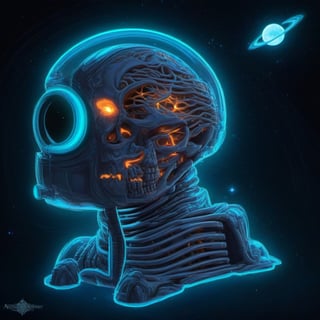 (delightful anatomy), (gloomy illumination, insane, stunning, dramatic, completed artwork, HQ), (Apterus anatomy, Dan mumford style), twisted and bent floral patterns, hieroglyph, glitch art, neon, floral patterns, hieroglyph, glitch art, face symmetry, masterpiece, award - winning, sharp focus, intricate concept art, ambient lighting, artstation, pixiv, (astronaut), cosmic, galaxy, moon, UHD, HDR, 16k Model: jim EIDOMODE version10,pencil sketch,detailmaster2