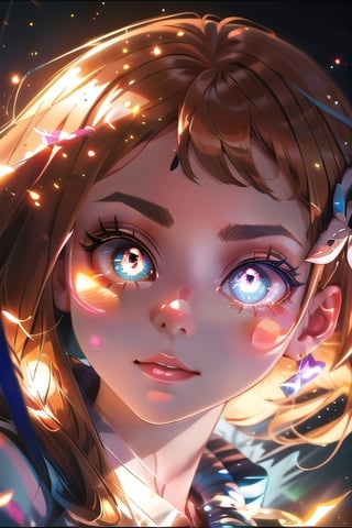 (masterpiece), best quality, expressive eyes, perfect face, glowing eyes, heart pupils, hair ornament, Volumetric Lighting, glitter, blush stickers, gawr gura,hmochako