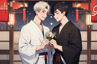 "happy new year",2boys,gay male relationship,male kimono