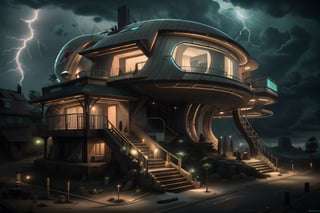 a Biomorphic house by the wild sea, Cinematic, Hyper-detailed, insane details, Beautifully color graded, Unreal Engine, DOF, Super-Resolution, Megapixel, Cinematic Lightning, Anti-Aliasing, FKAA, TXAA, RTX, SSAO, Post Processing, Post Production, Tone Mapping, CGI, VFX, SFX, Insanely detailed and intricate, Hyper maximalist, Hyper realistic, Volumetric, Photorealistic, ultra photoreal, ultra- detailed, intricate details, 8K, Super detailed, Full color, Volumetric lightning, HDR, Realistic, Unreal Engine, 16K, Sharp focus --v testp,BiopunkAI