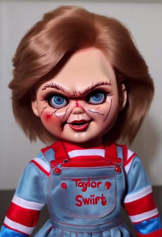 A chucky doll that looks like Taylor Swift