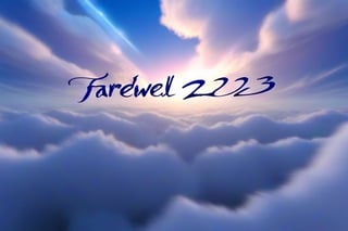 text"Farewell 2023",masterpiece,clouds,bottom_view