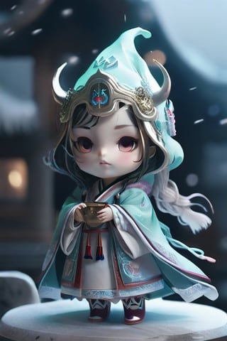 chibi,Cute_Ghost,booth,winterhanfu