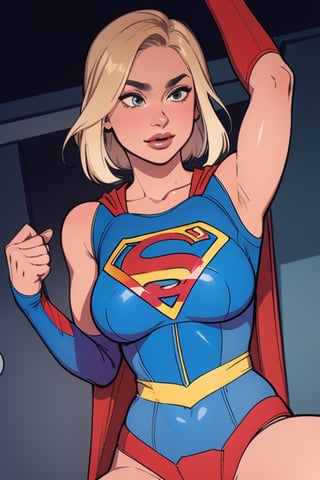 supergirl,kara,agawa,vibrant colors,warm palette