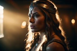 35mm film movie still, ultra photorealistic, photorealism, shot of a beautiful and sexy viking queen, cinestill, taken with hasselblad H6D 100c, the HCD 24mm lens, hazy mood, cinematic dramatic lighting, (viking hall background), sharp focus, (perfect real extremely details), amazing fine detail, absurdres, hyper realistic lifelike texture, dramatic lighting, long dark hair, full_figure, 