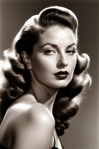 (((Iconic but extremely beautiful)))
(((Portrait de 1940s women Stunning pinup model,fitness guru.  She created a successful empire that lasted decades and promoted health and fitness)))
(((Gorgeous, voluptuous)))
(((Chiaroscuro light Solid colors background)))
(((masterpiece,minimalist,epic,
hyperrealistic,photorealistic)))
(((view profile,view detailed,close-up  random)))
(((Full solid colors)))
(((Annie Leibovitz style by George Hurrell style)))