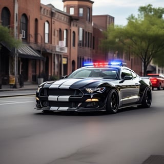 Black and white (Police car) mustang gt 5.0 with a siren, 
Near by Dragon, 

,c_car,APEX SUPER CARS XL ,echmrdrgn,action shot