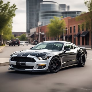 Black and white Police car mustang gt 5.0 ,
Near by Dragon, 

,c_car,APEX SUPER CARS XL ,echmrdrgn,action shot