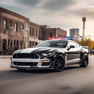 Black and white (Police car) mustang gt 5.0 with a siren, 
Near by Dragon, 

,c_car,APEX SUPER CARS XL ,echmrdrgn,action shot,NISSAN