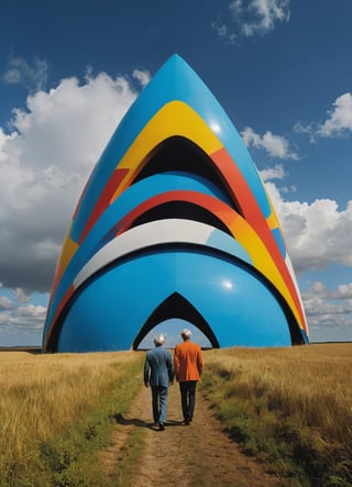 by Storm Thorgerson, selective color , futuristic-retro futurism but extremely beautiful:1.4), (intricate details, masterpiece, best quality:1.4), Minimalism art, abstract, simple geometric shapes, hard edges, sleek contours, Minimalism, looking at viewer,Movie Aesthetic