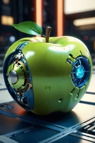 (Vroubel style, highly detailed, sci-fi mechanical apple, light shines in the darkness, darkness has not overcome it, soft shadows, minimal design, thick lines, parallax design, marine blue, white, liquid copper), detailed textures, high quality, high resolution, high precision, realism, color correction, proper lighting settings, harmonious composition, Behance works