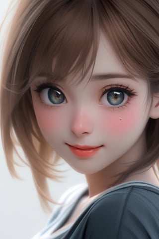 (A hyper-realistic), (illustratio), (hight resolution), (8K), (ighly detailed), (The best illustrations), (beatiful detailed eyes), (best qualtiy), (ultra-detailliert), ( masterpiece), (wall-paper), (Detailed face), solo, (dynamicposes), 1 girl in, A sexy,extemely sexy,pantiy,A smile