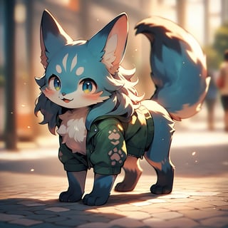 score_9, score_8_up, score_7_up, score_6_up,1girl,furry fox girl,furry body,anime,cute,kawaii,furry chest,full body,barefoot,open jacket,furry girl,(feral:1.5),on all fours