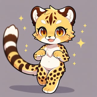 1girl,full nude,furry girl,furry chest,furry body,anime,cute,kawaii,masterpiece,furry,cheetah,best smile,chibi,foot-pad,hand-pad