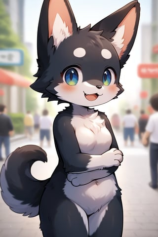 1girl,full nude,furry girl,furry chest,furry body,anime,cute,kawaii,masterpiece,furry,dog,best smile,