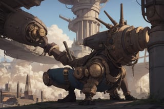 steampunk world,