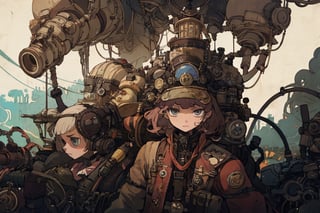 steampunk world,(best quality