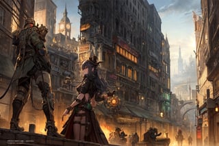 steampunk world,