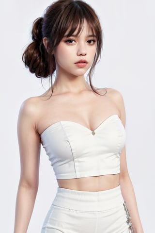 best quality, ultra high res, (photorealistic:1.4),(white background:1.6), 1girl,solo,beautiful face, beautiful eyes,bursting breasts, white long upper shan,multicolour chest ru skirt, multicolour chest pleated skirt,red waistband,smile, straight-on, wide eyed,looking at viewer,The wind blows hair,picture-perfect face, extremely detailed eyes and face, beautiful detailed eyes,light on face,best quality, ultra high res, (photorealistic:1.4)narrow waist,alluring, clean, beautiful face, pure face, brown skin, hair,ivine goddess, shiny skin, skindentation,dream,illusion,rich expression,illustration,perfect skin,gorgeous,pure,beautiful detailed face and eyes,colorful,clear sharp focus,volumetric lighting,
soft lights,Jenna Ortega 