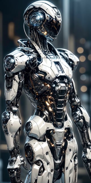 ((high resolution)), ((8K)), ((incredibly absurdres)), break. (super detailed metallic skin), (an extremely delicate and beautiful:1.3), break, ((1robot:1.5)), ((slender body)), (medium breasts), (beautiful hand), ((metallic body:1.3)), ((cyber helmet with full-face mask:1.4)), break. ((no hair:1.3)) , (blue glowing lines on one's body:1.2), break. ((intricate internal structure)), ((brighten parts:1.5)), break. ((robotic face:1.2)), (robotic arms), (robotic legs), (robotic hands), ((robotic joint:1.2)), (Cinematic angle), (ultra-fine quality), (masterpiece), (best quality), (incredibly absurdres), (highly detailed), high res, high detail eyes, high detail background, sharp focus, (photon mapping, radiosity, physically-based rendering, automatic white balance), masterpiece, best quality, ((Mecha body)), furure_urban, incredibly absurdres, science fiction, Fire Angel Mecha,yk_cyborgs