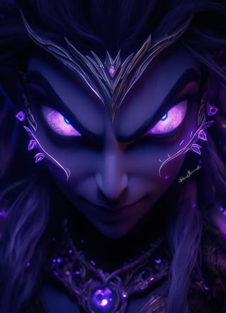 (sacred night elf, glowing eyes), (ultra-fine HDR),extremely delicate and beautiful,