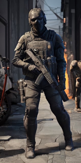 Black Ops elite soldier 