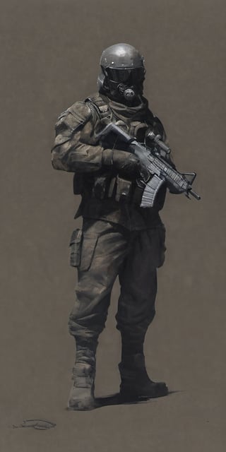 Black Ops elite soldier 