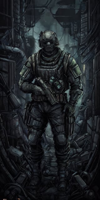 Black Ops elite soldier 