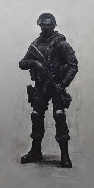 Black Ops elite soldier 