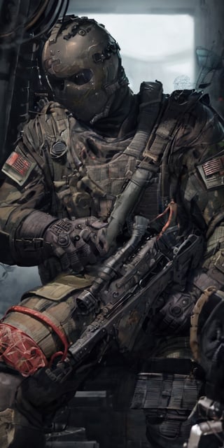 Black Ops elite soldier 