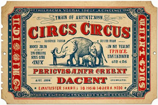 circus ticket