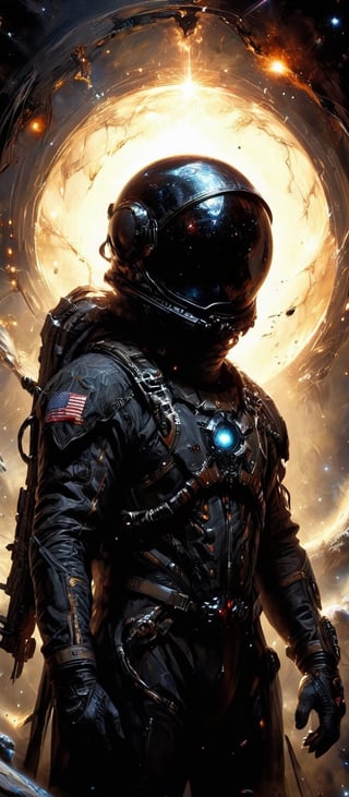 universe,astourant,spacesuit, blackhole